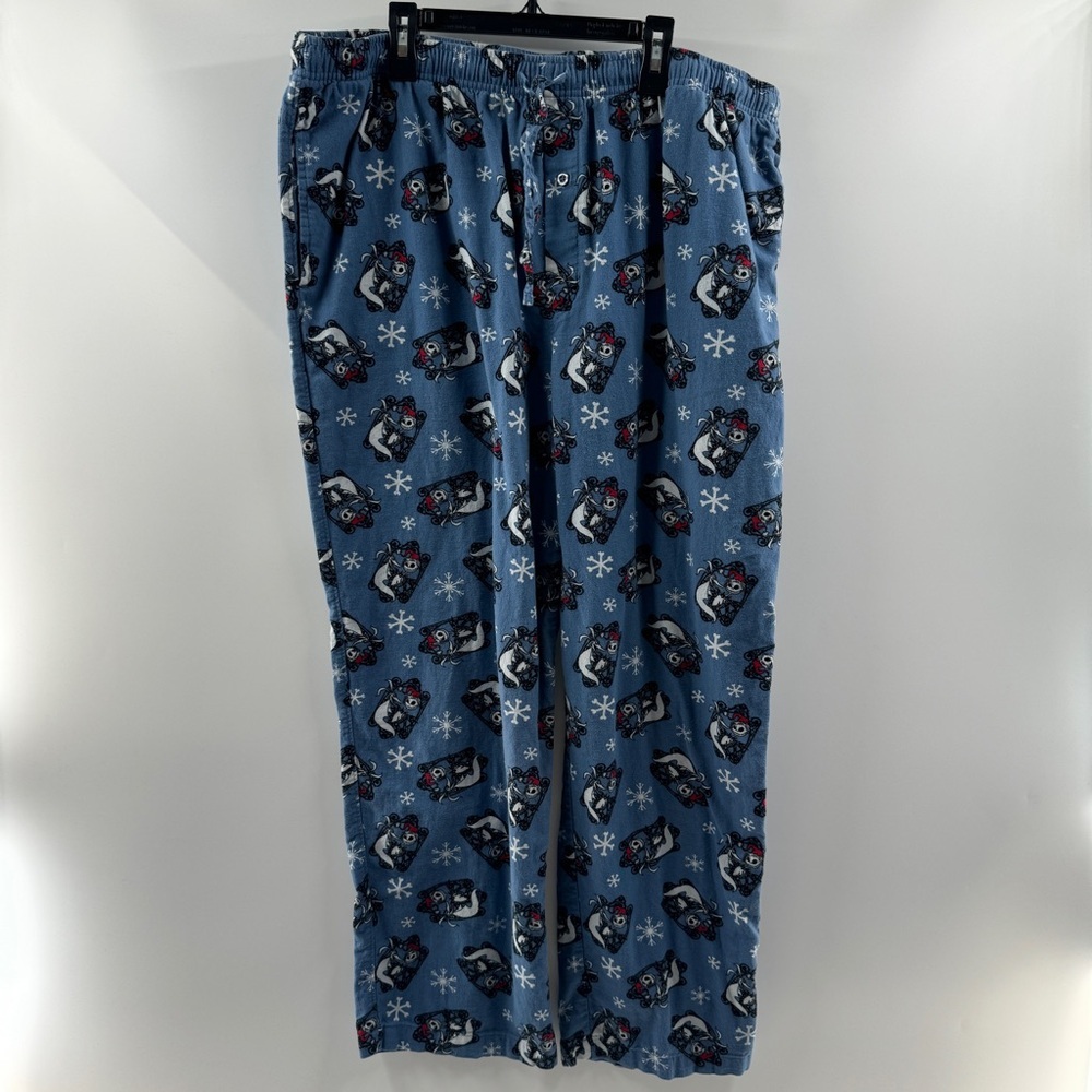 Disney Nightmare Before Christmas Blue Pajama Pants – Unisex Adult Size XL - Picture 2 of 8